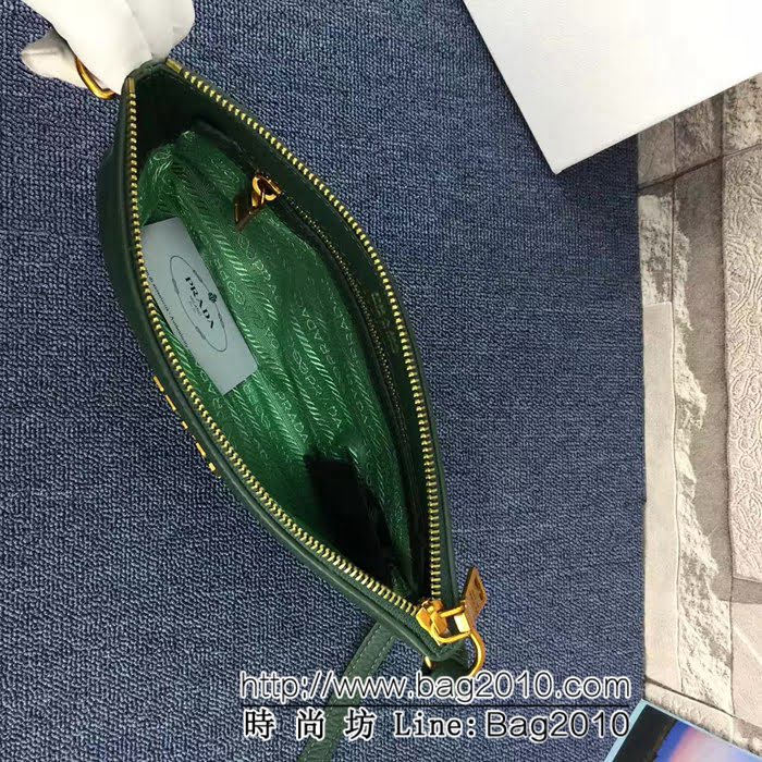 普拉達PRADA原單 PRADA 1BH050 義大利最新版 進囗頭層牛皮單肩斜跨包 PHY1296